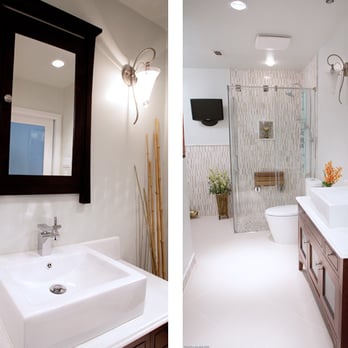 Builderzz Inc - a bathroom before and after remodel - General Contractors Near Me - Los Angeles, California