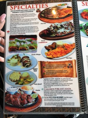 Menu photo 4 El Real Mexican Grill Bethlehem, GA