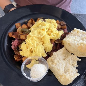 The Blue Hen Cafe - Corned Beef Hash - Southern Near Me - Saint Augustine, Florida