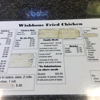 Wishbone Fried Chicken - Menu - Chicken Shop Near Me - Newnan, Georgia Wishbone Fried Chicken - Menu - Chicken Shop Near Me - Newnan, Georgia
