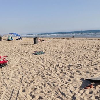 Sunset Beach - After work cornhole tournament.  #CHAMP - Beaches Near Me - Sunset Beach, California