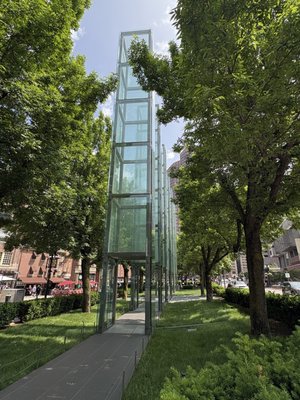 The New England Holocaust Memorial by null
