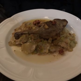 Sardine - Duck breast with Au gratin potatoes - French Near Me - Madison, Wisconsin Sardine - Duck breast with Au gratin potatoes - French Near Me - Madison, Wisconsin