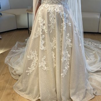 Marie Gabriel Couture Bridal - Dress 1 (floor model/gold glitter) - Bridal Near Me - Indianapolis, Indiana Marie Gabriel Couture Bridal - Dress 1 (floor model/gold glitter) - Bridal Near Me - Indianapolis, Indiana
