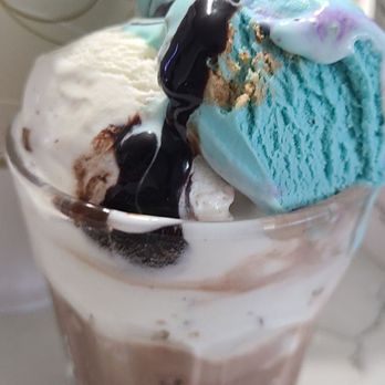 The Plush Horse - 3 flavors:rocky road, monster, and butter pecan. - Ice Cream & Frozen Yogurt Near Me - Palos Park, Illinois