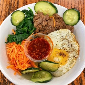 Kitchenfinity - Beef Bulgogi Bibimbap Rice Bowl - Desserts Near Me - Norfolk, Virginia Kitchenfinity - Beef Bulgogi Bibimbap Rice Bowl - Desserts Near Me - Norfolk, Virginia