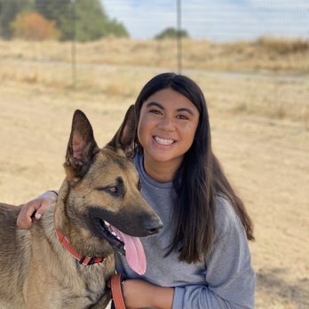 Canine Coaching with Debbie K - Raus and I on the first day! - Pet Training Near Me