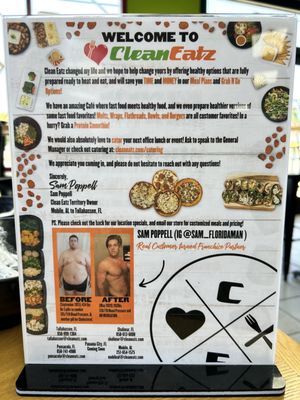 Menu photo 3 Clean Eatz Pensacola, FL