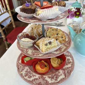 Cambridge Tea House - Tiers of deliciousness. - Breakfast & Brunch Near Me - Marble Cliff, Ohio