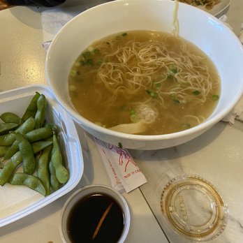 Hana’s Cafe and Market - Wonton soup and edamame - Cafes Near Me - Howe, Texas Hana’s Cafe and Market - Wonton soup and edamame - Cafes Near Me - Howe, Texas