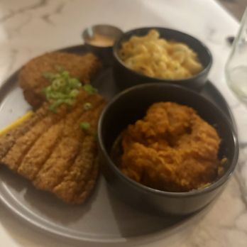 LJ's Lounge - Fried catfish, Mac and cheese, sweet yams - Comfort Food Near Me - Costa Mesa, California LJ's Lounge - Fried catfish, Mac and cheese, sweet yams - Comfort Food Near Me - Costa Mesa, California