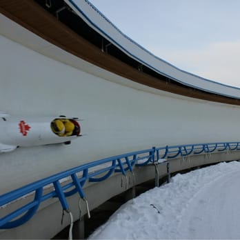 Canada Olympic Park - The Jamaican Bobsled Team, in a Canadian sled. So said the announcer. - Ski Resorts Near Me - Calgary, Alberta Canada Olympic Park - The Jamaican Bobsled Team, in a Canadian sled. So said the announcer. - Ski Resorts Near Me - Calgary, Alberta