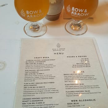 Bow & Arrow Brewing - we were looking for something similar to a double white so we went with the belgian saison - Breweries Near Me - Albuquerque, New Mexico