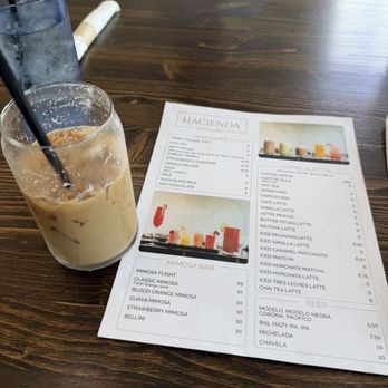 Hacienda Cafe & Grill - Horchata latte - Breakfast & Brunch Near Me - Gilroy, California Hacienda Cafe & Grill - Horchata latte - Breakfast & Brunch Near Me - Gilroy, California