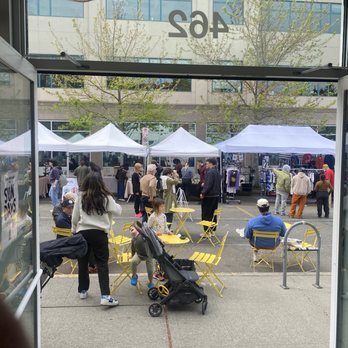 Sundays Coffee - Lots of outdoor seating too! Loved sitting outside during the Fremont Sunday Market, people watching, cup of coffee, & our dog - Coffee & Tea Near Me - Seattle, Washington