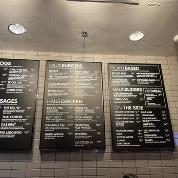 Dog Haus Biergarten - Menu - Burgers Near Me - Arlington, Texas Dog Haus Biergarten - Menu - Burgers Near Me - Arlington, Texas