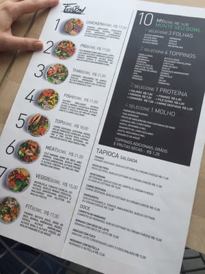 Menu photo 2 Fresh Bowl Florianópolis, SC