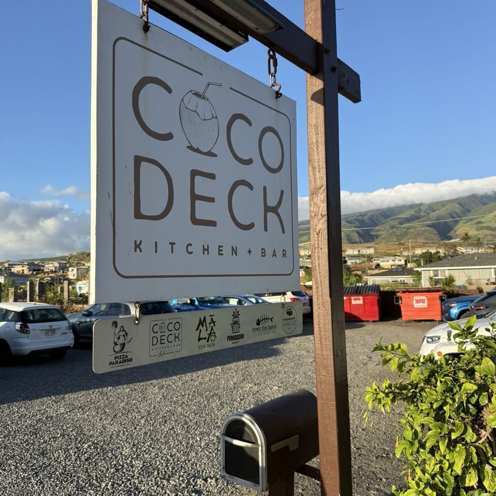 Coco Deck - Mexican Near Me - Lahaina, Hawaii