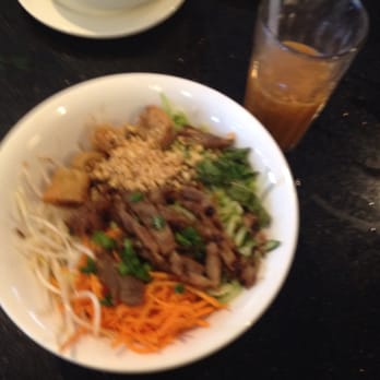 Pho Thien Long - Pork & egg roll over vermicelli & salad - Vietnamese Near Me - Eureka, California