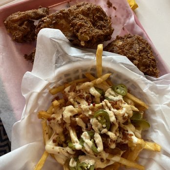Baby's - Loaded fries and 1/2 chicken - American Near Me - Indianapolis, Indiana Baby's - Loaded fries and 1/2 chicken - American Near Me - Indianapolis, Indiana