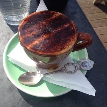 Hart's Collective - Almond milk cappuccino (not great tbh) - Art Galleries Near Me - Port Adelaide, SA
