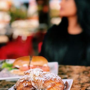 Saquella Cafe - Almond croissant - Breakfast & Brunch Near Me - Boca Raton, Florida