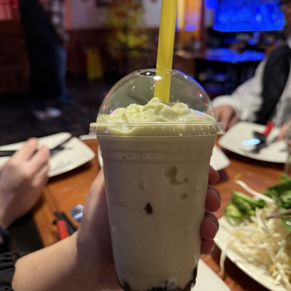 Pho Horn's - Avocado bubble tea! - Vietnamese Near Me - Pawtucket, Rhode Island