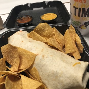 Tijuana Flats - Massive Queso Crunch Burrito - Mexican Near Me - Jacksonville, Florida