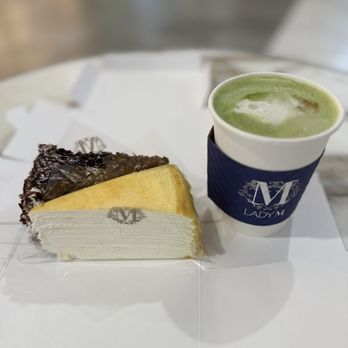 Lady M Cake Boutique - Matcha espresso latte and crepe cake - Bakeries Near Me - Arcadia, California Lady M Cake Boutique - Matcha espresso latte and crepe cake - Bakeries Near Me - Arcadia, California