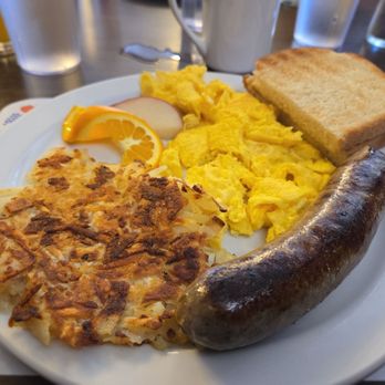 Paula's Pancake House - Solang Danish-Style Sausage and Eggs. (Medisterpolse) - Breakfast & Brunch Near Me - Solvang, California Paula's Pancake House - Solang Danish-Style Sausage and Eggs. (Medisterpolse) - Breakfast & Brunch Near Me - Solvang, California