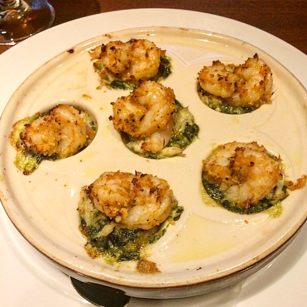 Seasons 52 - Stuffed Mushrooms via munchingtheglobe.com - New American Near Me - Columbia, Maryland