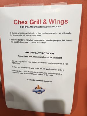 Menu photo 5 Chex Grill & Wings - Sardis Charlotte, NC Menu photo 5 Chex Grill & Wings - Sardis Charlotte, NC
