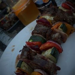 Eastern Oregon Mobile Slaughter - Ribeye skewer