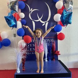 International Gymnastics Centre - Posing after the spring parent showcase.