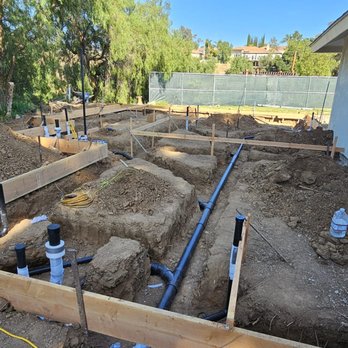 Plumbing X - Rough plumbing for a permit job ADU in Yorba Linda - Plumbing Near Me