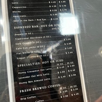 Savannah Coffee Roasters - Beverage Menu - Coffee & Tea Near Me - Savannah, Georgia