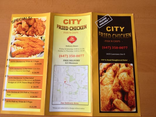 Menu photo 6 City Fried Chicken Toronto, ON Menu photo 6 City Fried Chicken Toronto, ON
