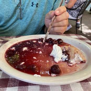 Magpie's Cafe - Bing cherry crepe $7.50 - New American Near Me - Saint Charles, Missouri Magpie's Cafe - Bing cherry crepe $7.50 - New American Near Me - Saint Charles, Missouri