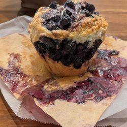 Sweet Diane's - There's a lot of blueberries in that muffin!