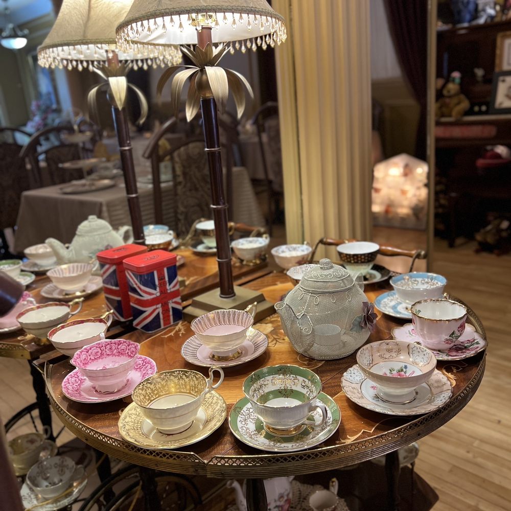 The Savoy Room - a variety of tea cups and saucers - Venues & Event Spaces Near Me - Saint Catharines, Ontario
