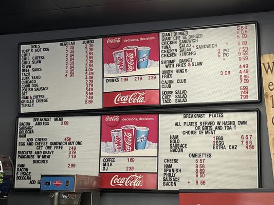 Menu photo 1 Tony's Hot Dogs Birmingham, AL Menu photo 1 Tony's Hot Dogs Birmingham, AL