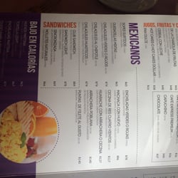 Mattina - Menu