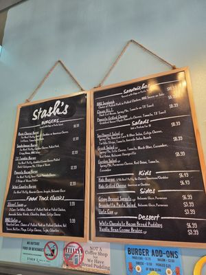 Menu photo 1 Stash's Table & Fable Forney, TX