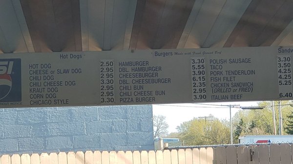 Menu photo 3 Carlson's Drive In Michigan City, IN