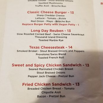 Off Square Brewing - Mains show an upcharge, but not Smoked meats. - Brewpubs Near Me - Crown Point, Indiana Off Square Brewing - Mains show an upcharge, but not Smoked meats. - Brewpubs Near Me - Crown Point, Indiana
