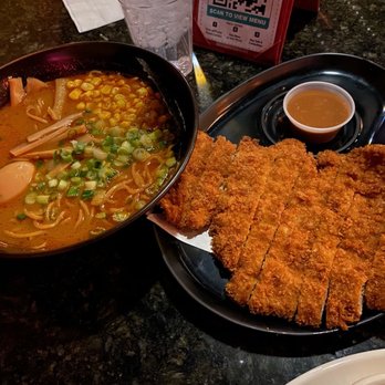 Ichi-Umi Sushi & Ramen - Don Katsu Ramen with Red Broth - Ramen Near Me - Austin, Texas Ichi-Umi Sushi & Ramen - Don Katsu Ramen with Red Broth - Ramen Near Me - Austin, Texas