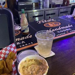Crawfish queso.  Delicious