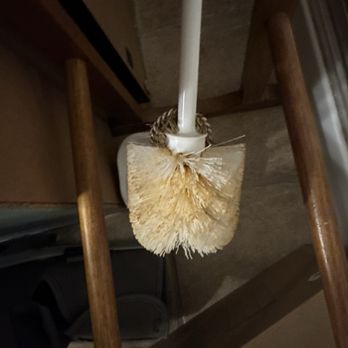 New Generation Painters - Toilet brush that one of them just casually put on top of our luggage bag - Painters Near Me