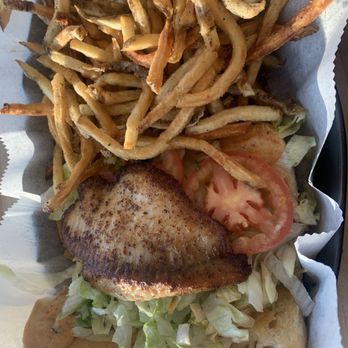 Surf's Up - Mount Prospect - Grilled Tilapia Po'Boy - Seafood Near Me - Mount Prospect, Illinois Surf's Up - Mount Prospect - Grilled Tilapia Po'Boy - Seafood Near Me - Mount Prospect, Illinois