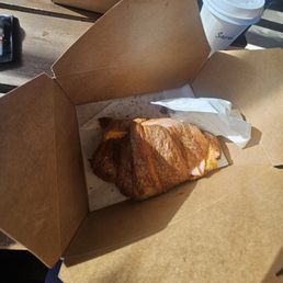 Breakfast croissant